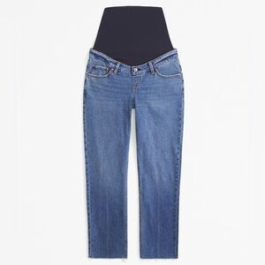Abercrombie & Fitch 90s straight denim maternity jeans